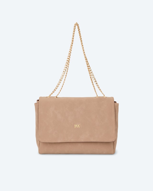 Überschlagtasche mit Kette
