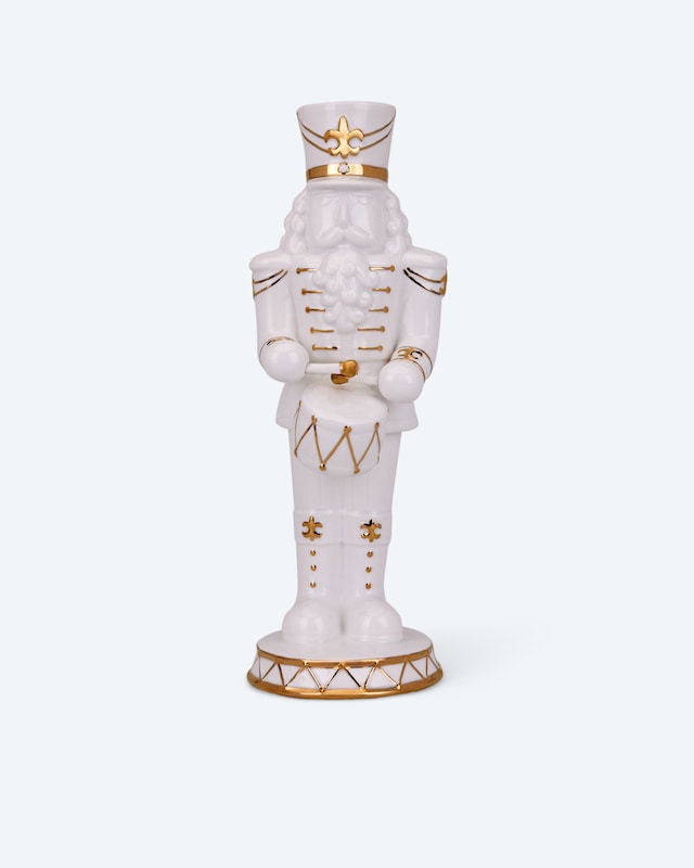 LED-Porzellan-Nussknacker Deluxe