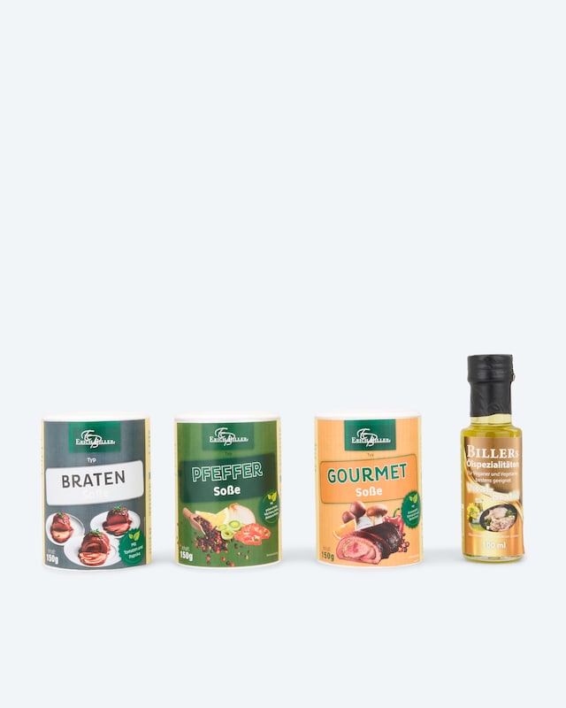 Jubiläumssoßen-Set, 3tlg. und Öl