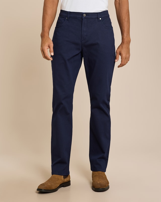 5 Pocket Hose in Jacquard-Optik