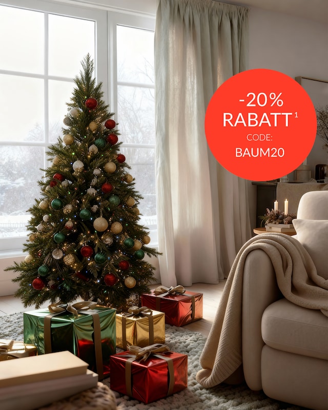 Weihnachtsbaum LED mit Fernbedienung In- & Outdoor