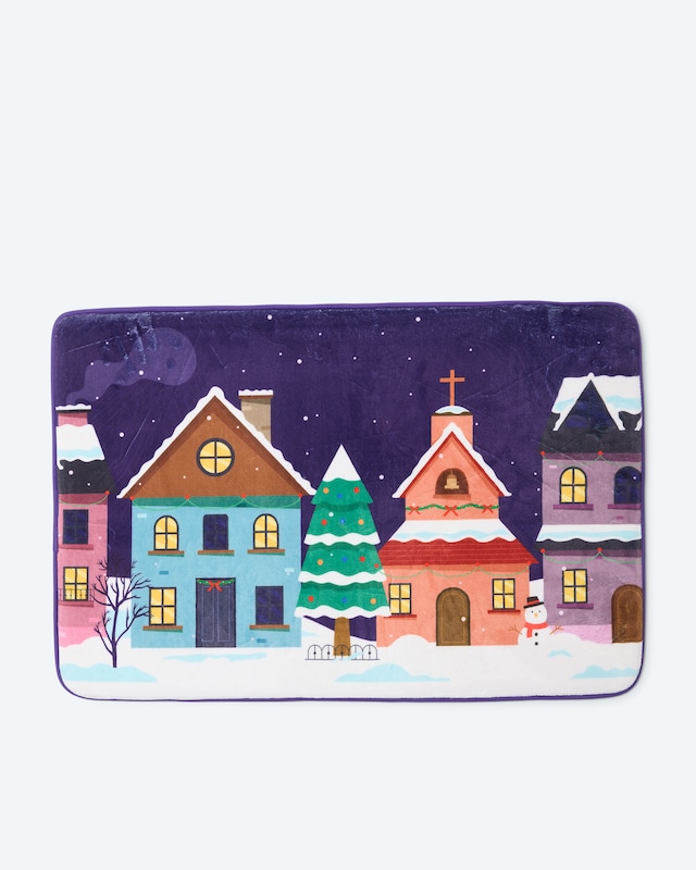 Teppich mit LED-Motiven