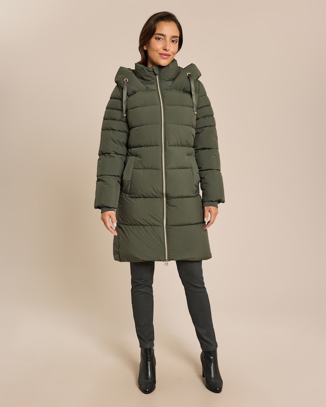 Parka aus recyceltem Polyester
