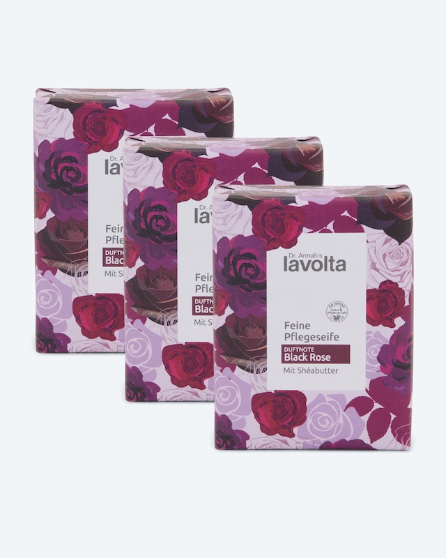 Seife Black Rose, 3tlg.