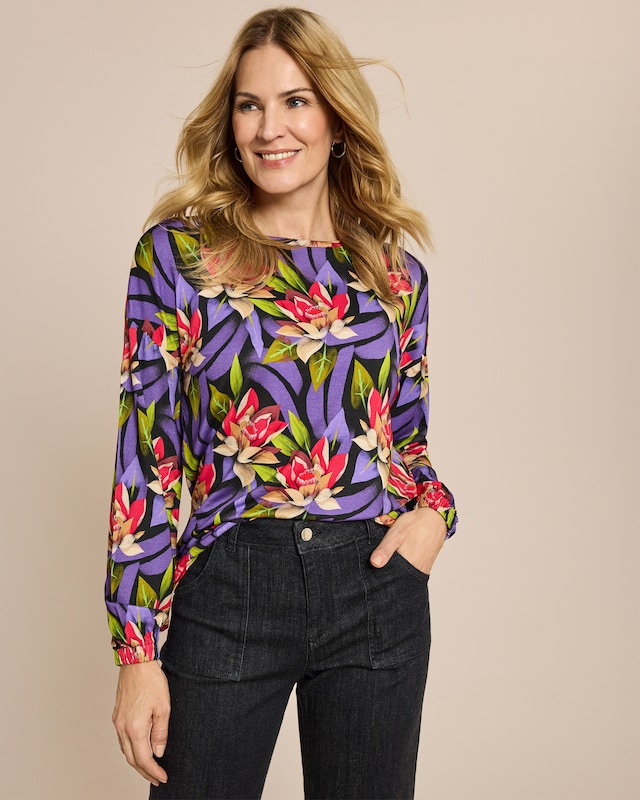 Sweatshirt mit Exklusivprint