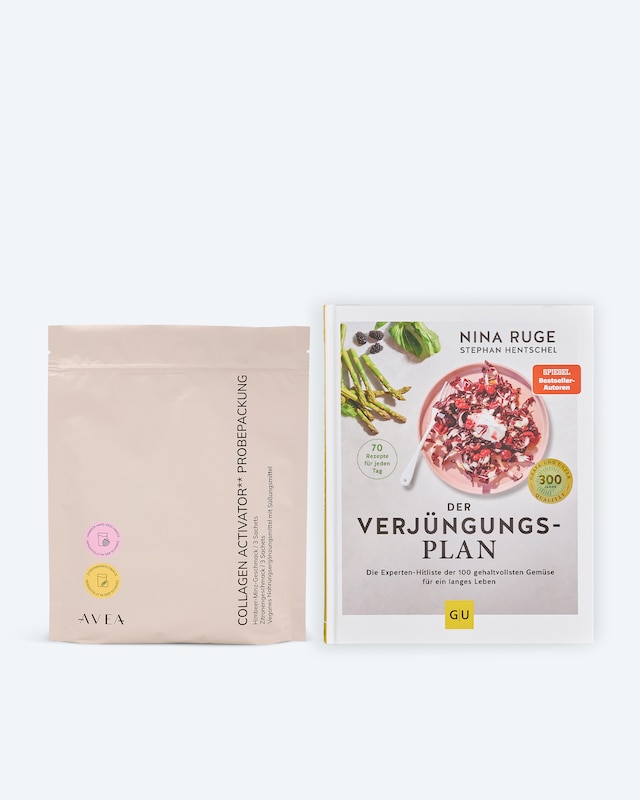 Nina Ruge Buch: Der Verjüngungs-Plan + Collagen Activator