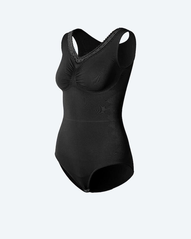 Midi Control Body Spitzendekolleté