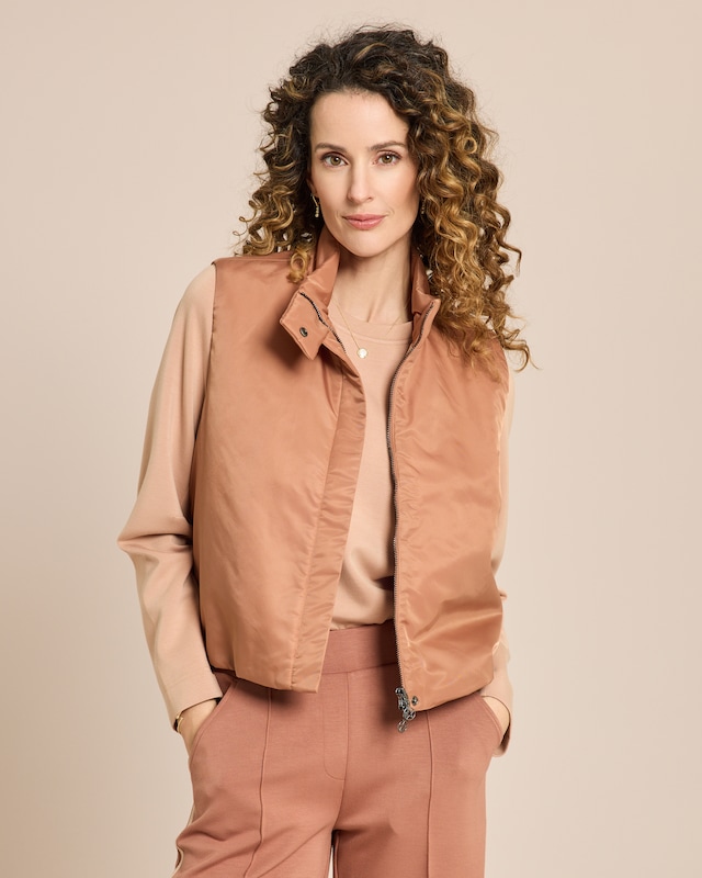 Blouson-Weste leicht wattiert