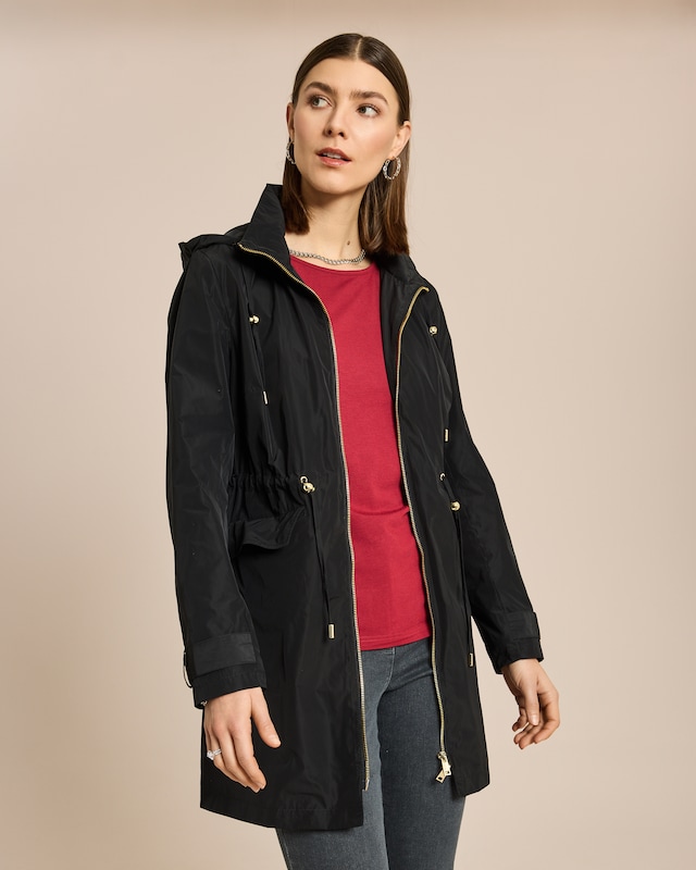 Leichter Parka mit Tunnelzug