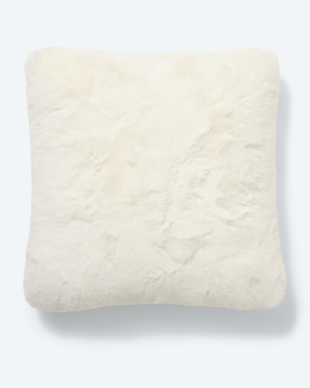Kissen in Kaninchenfell-Optik 'Esme'