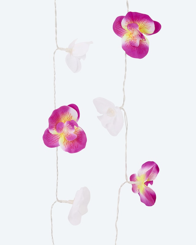 LED-Outdoor-Lichterkette 'Orchidee'