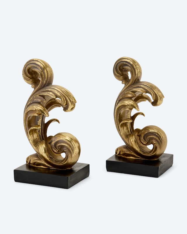 Buchstützen-Set 'Barock', 2tlg.