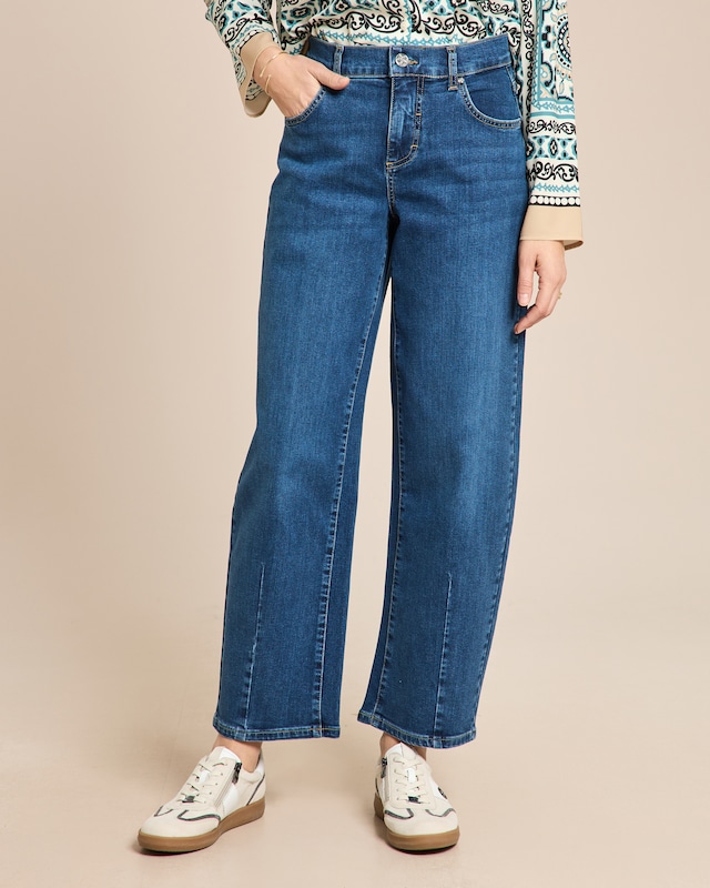 Jeanshose Barrel Fit