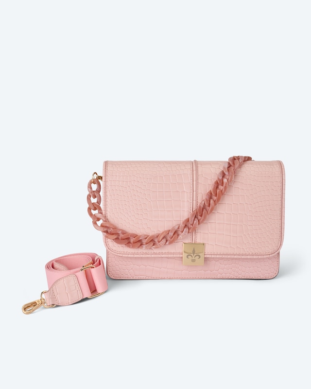 Tasche mit Kettendekoration