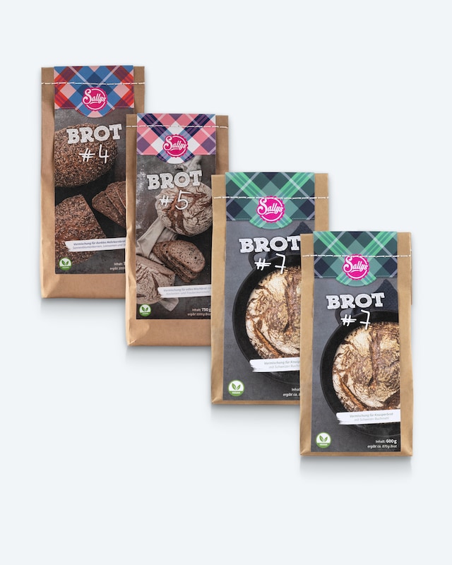 Brotbackmischung Spezial Set 4tlg.