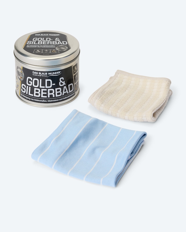 Gold- und Silberbad, 600 g + 2x Tuch