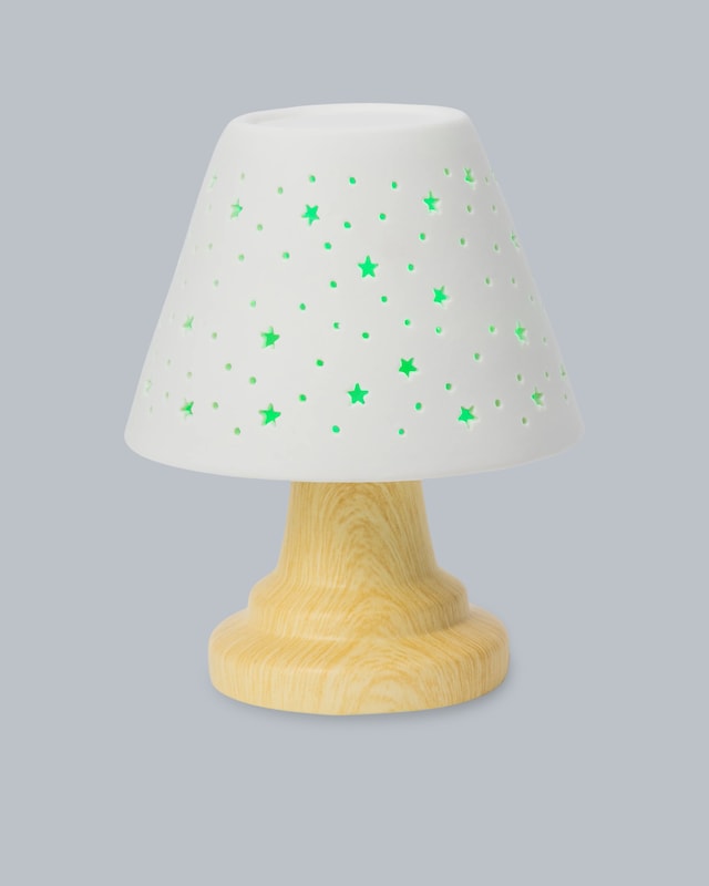 Portable LED Keramik-Tischleuchte