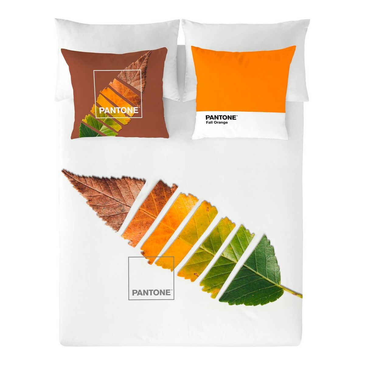 Bettdeckenbezug Leaf Pantone - Bett 150 cm (240 x 220 cm)