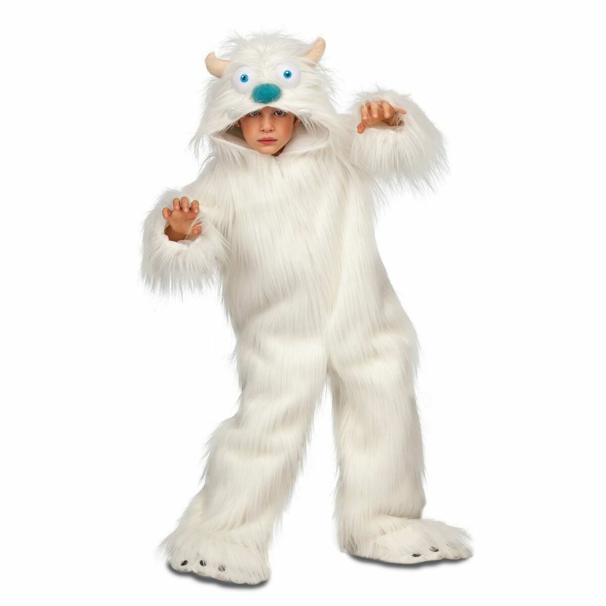 Kostüm für Kinder My Other Me Weiß Yeti - 10-12 Jahre