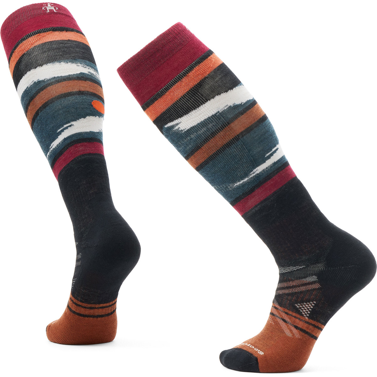Smartwool Herren Ski Full Midnight Ski Pattern OTC Socken
