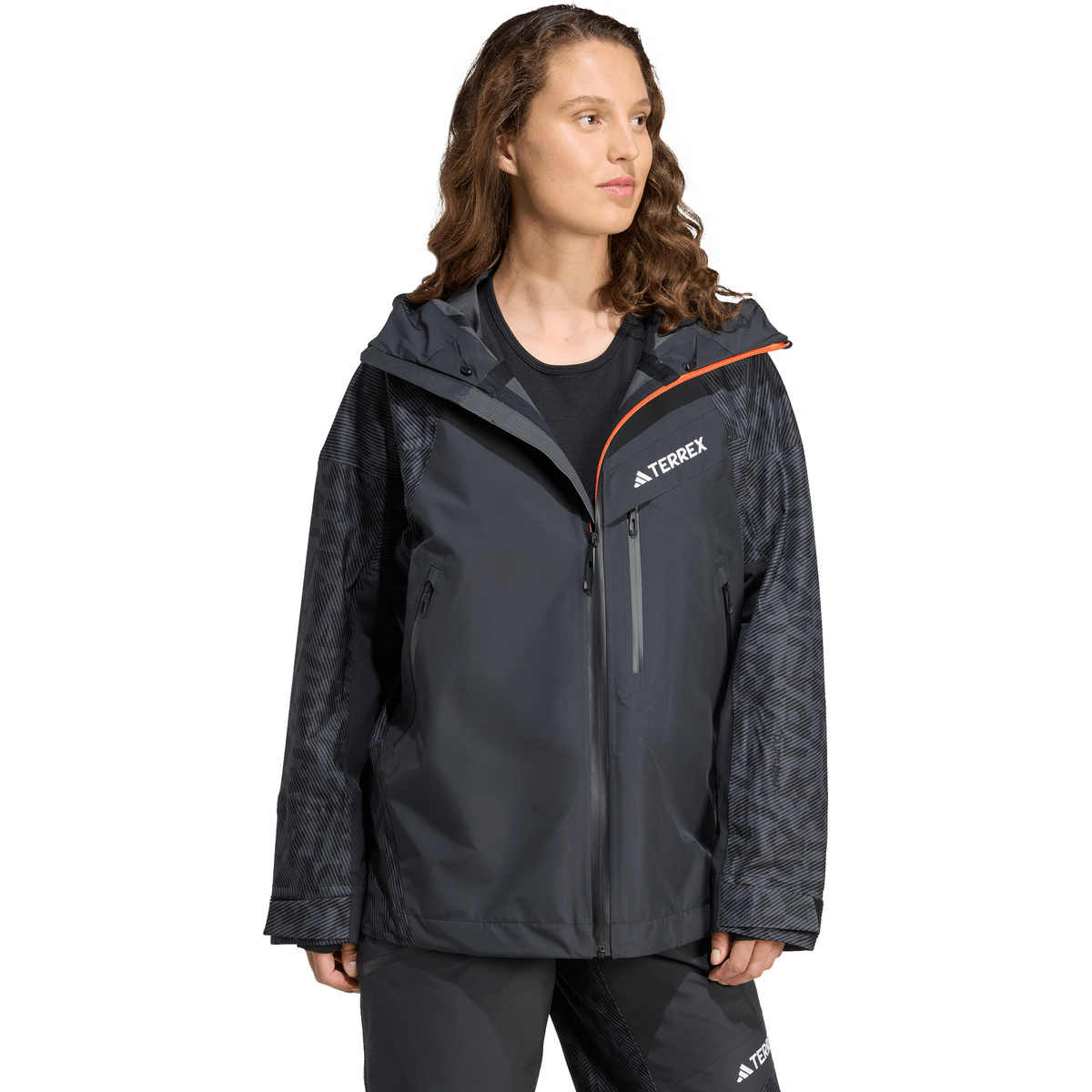 adidas Terrex Damen Techrock Hybrid Primeknit Climaproof Jacke