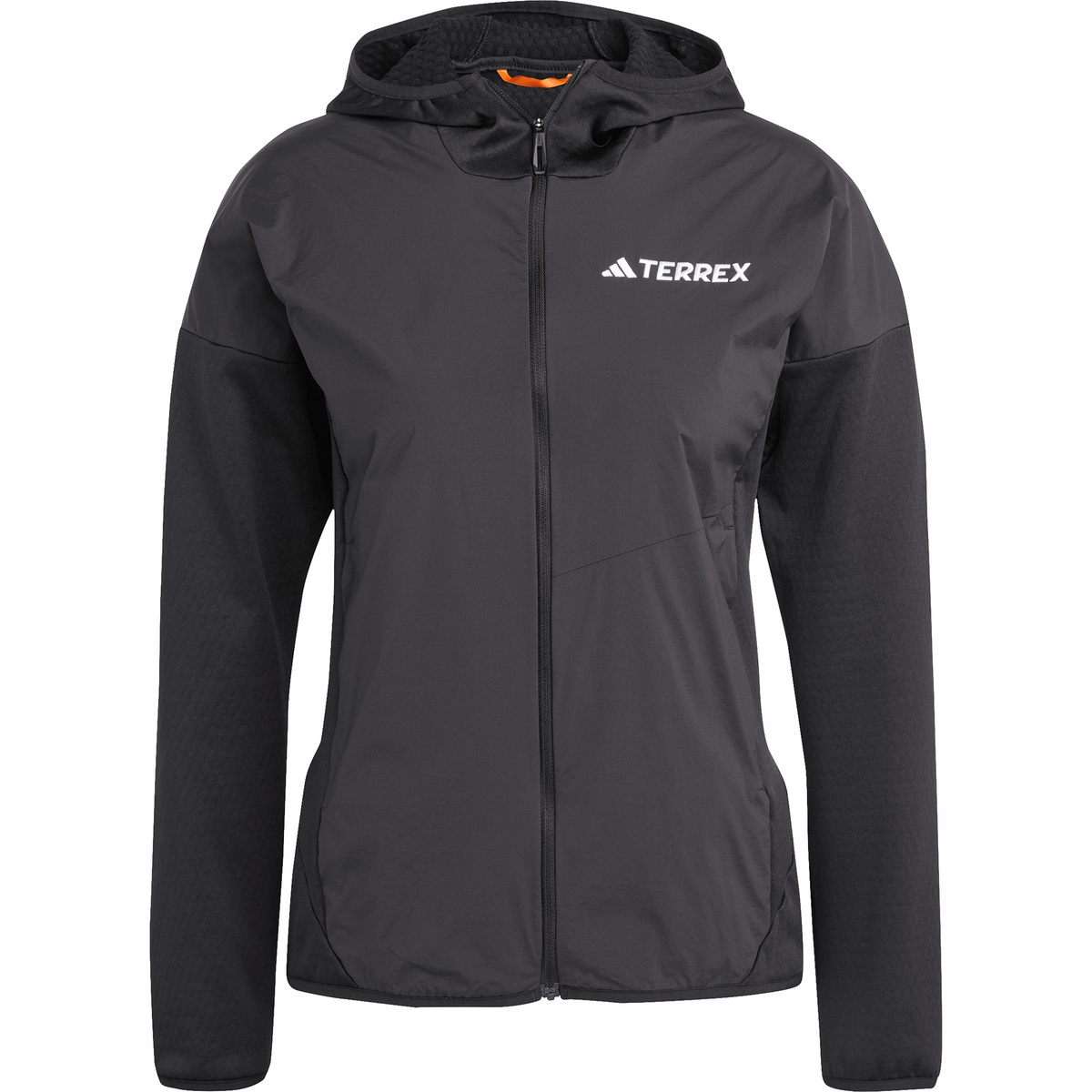 adidas Terrex Damen Xperior Climawarm Wind Light Fleece Hooded Jacke