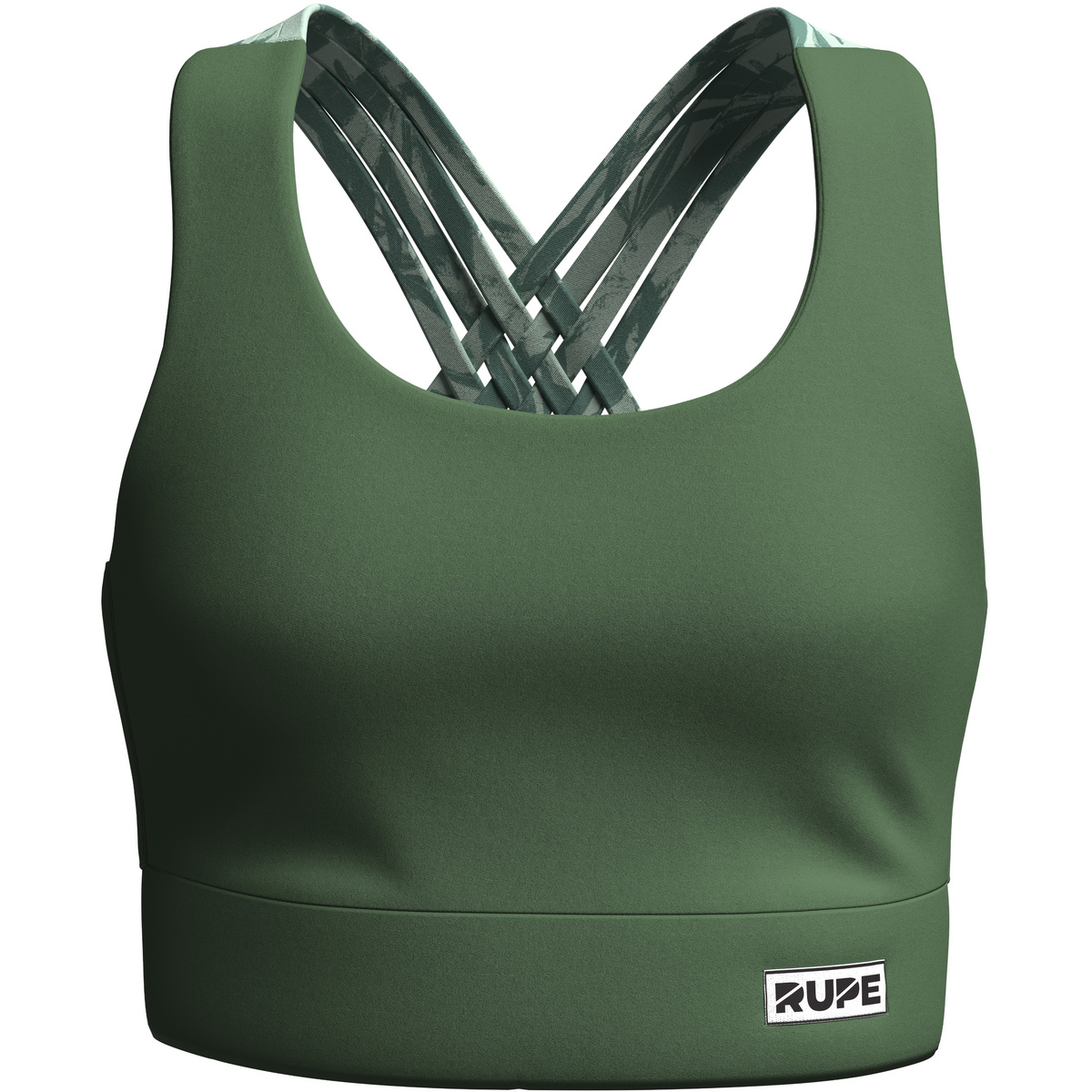 Rupe Damen Army Green Braided Top