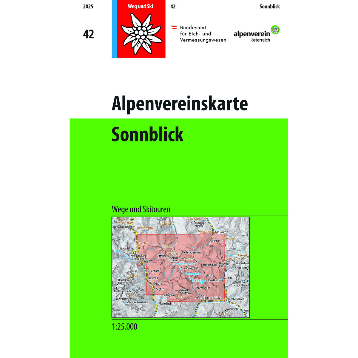 DAV AV-Karte 42 Sonnblick