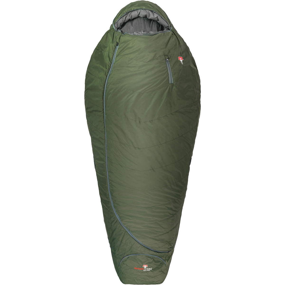 Grüezi Bag Biopod Wolle Survival Ice XXL Schlafsack