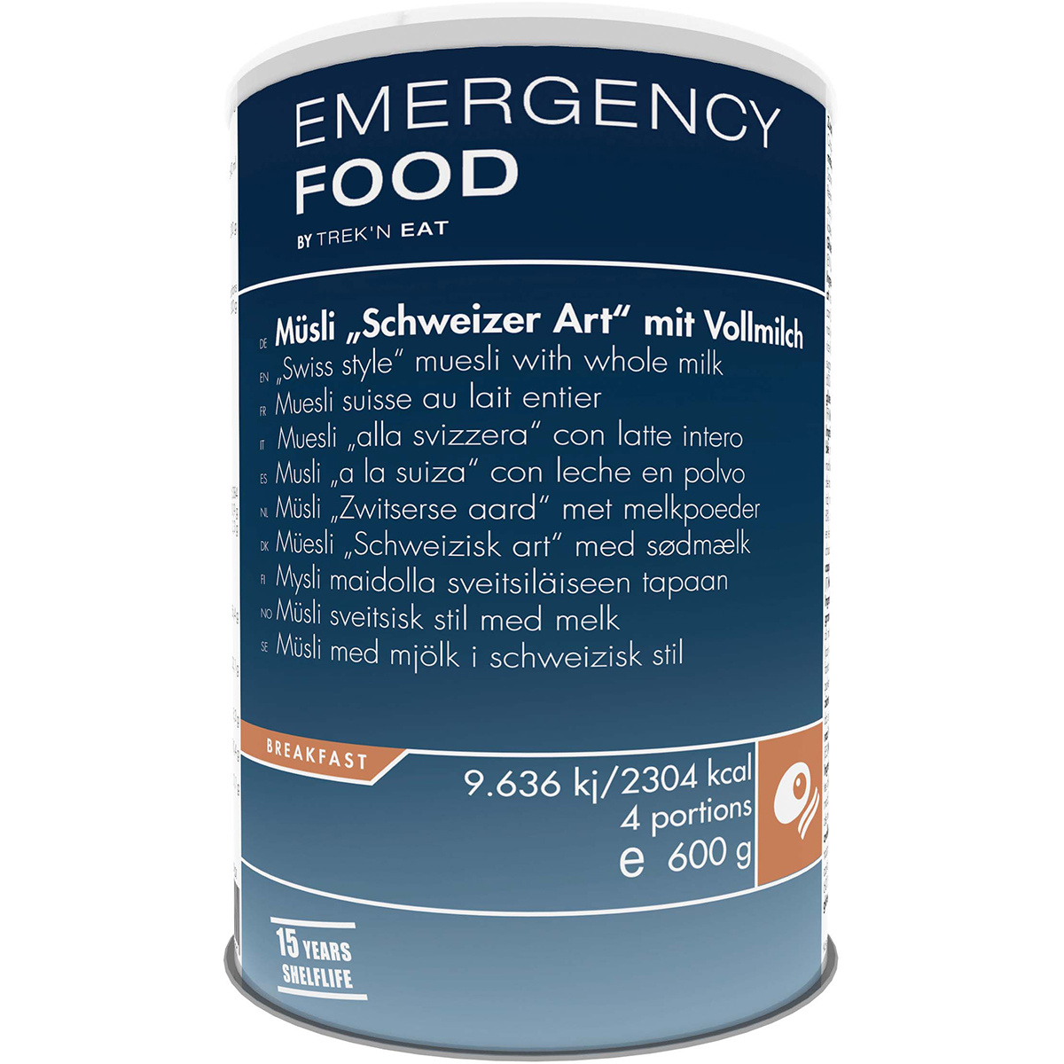 Trek'n Eat Müsli Schweizer Art mit Vollmilch