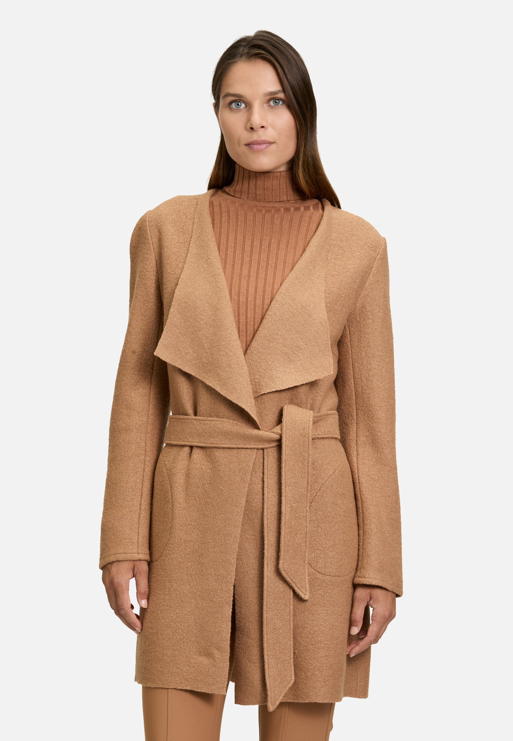 Casual-Jacke ohne Verschluss