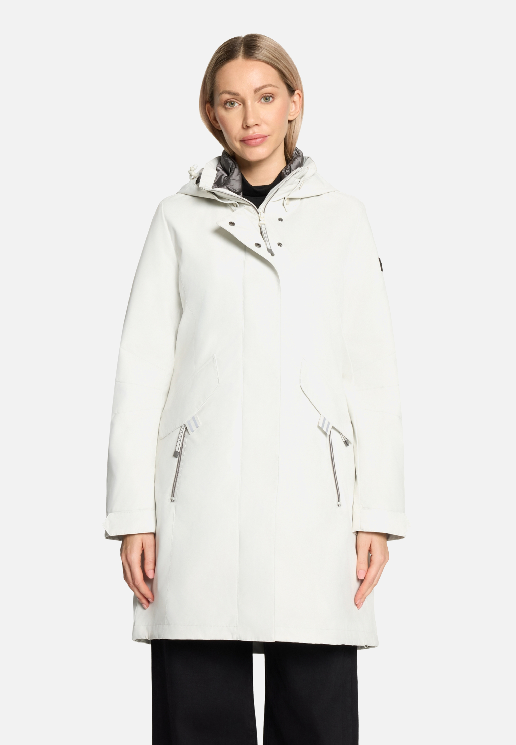 3 in 1 Jacke mit abnehmbarer Kapuze