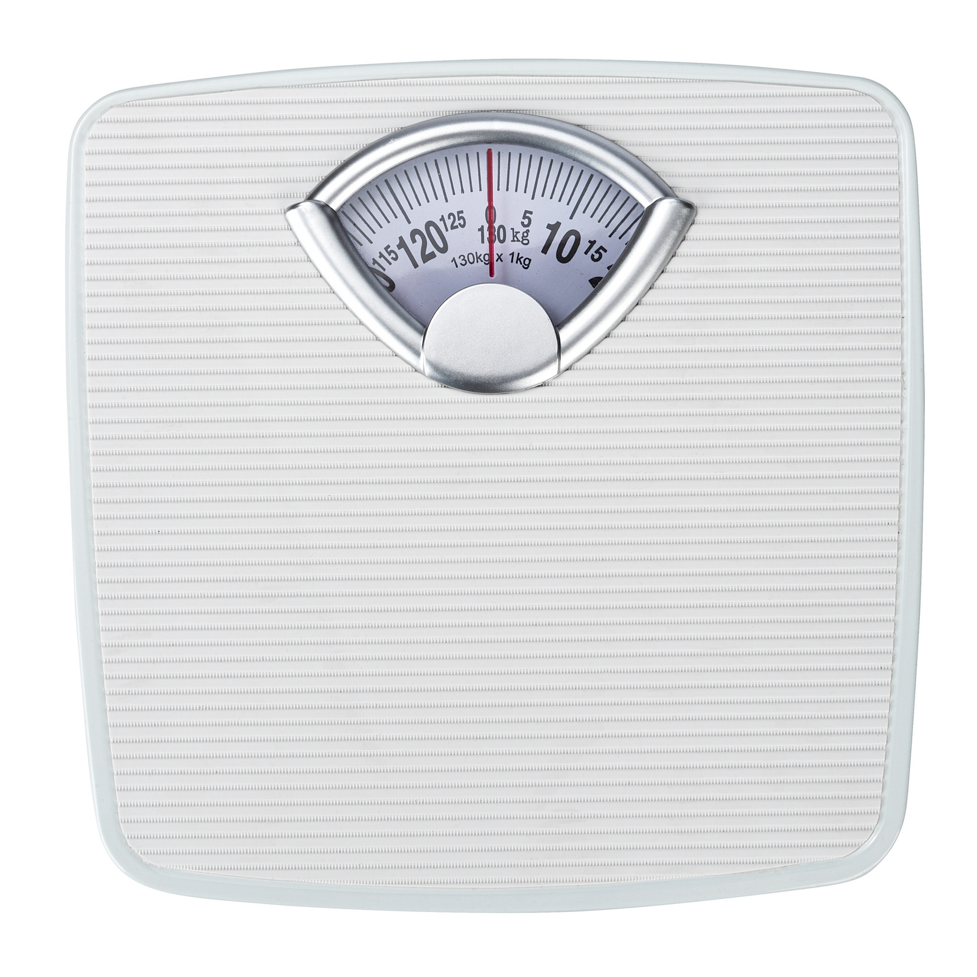 Wenko Analoge Personenwaage weiß 27 x 26,5 cm