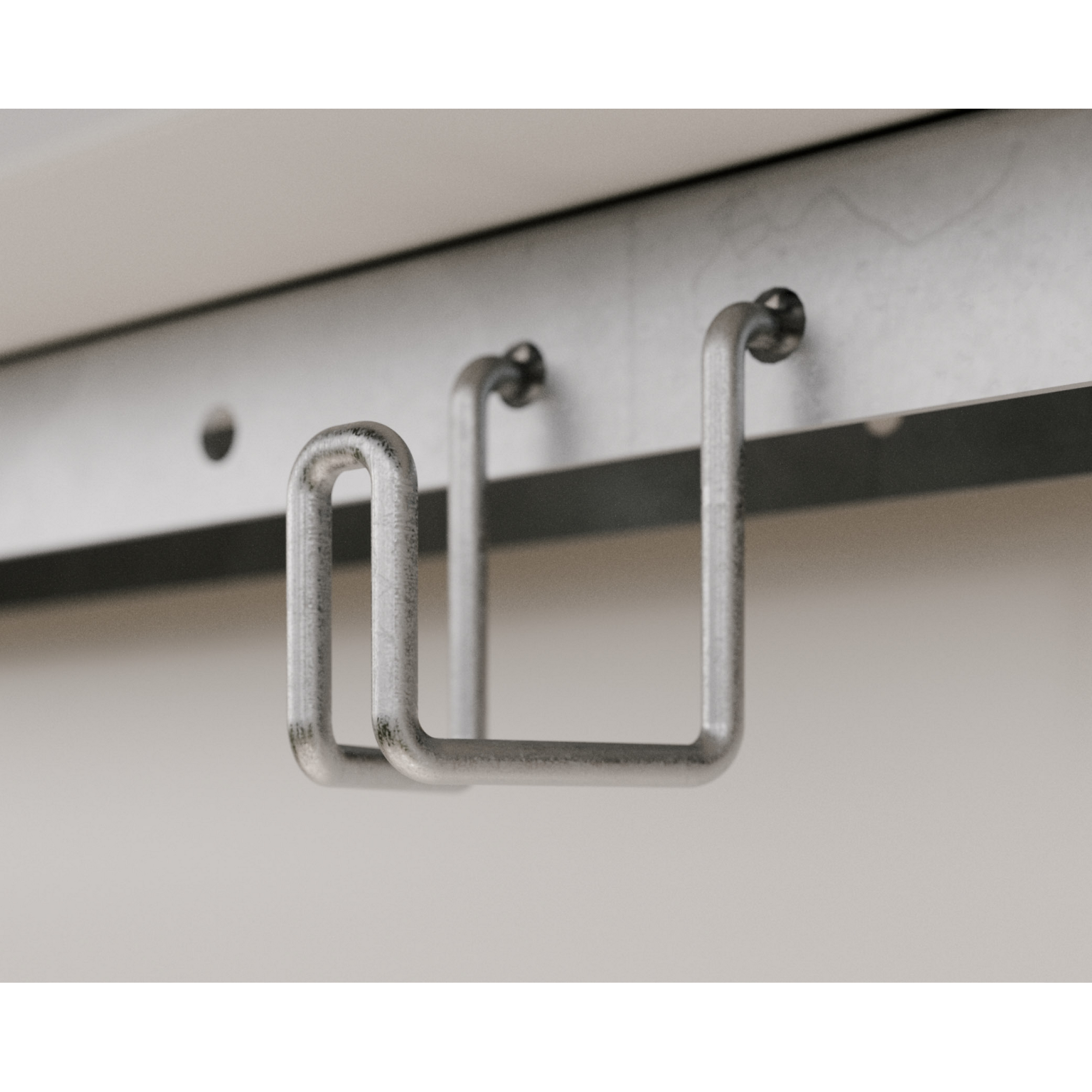 EcoStar Kleiderhaken Stahl 10 x 5 x 5 cm, für Gerätehaus