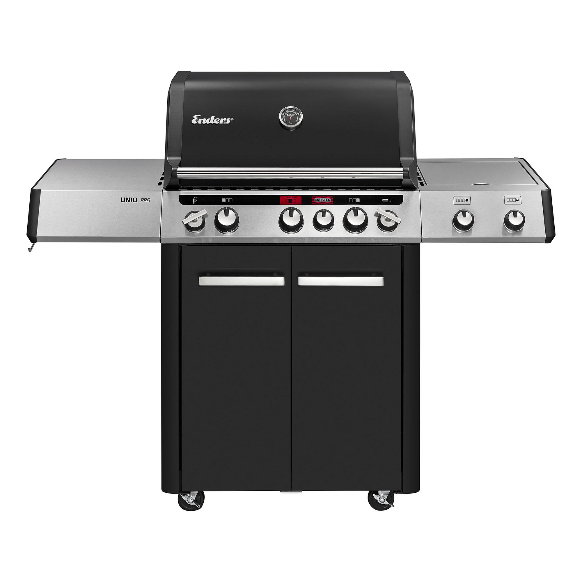 Enders Gasgrill 'Cruster IK Uniq Pro 3' schwarz, silber 147 x 121 x 69,5 cm