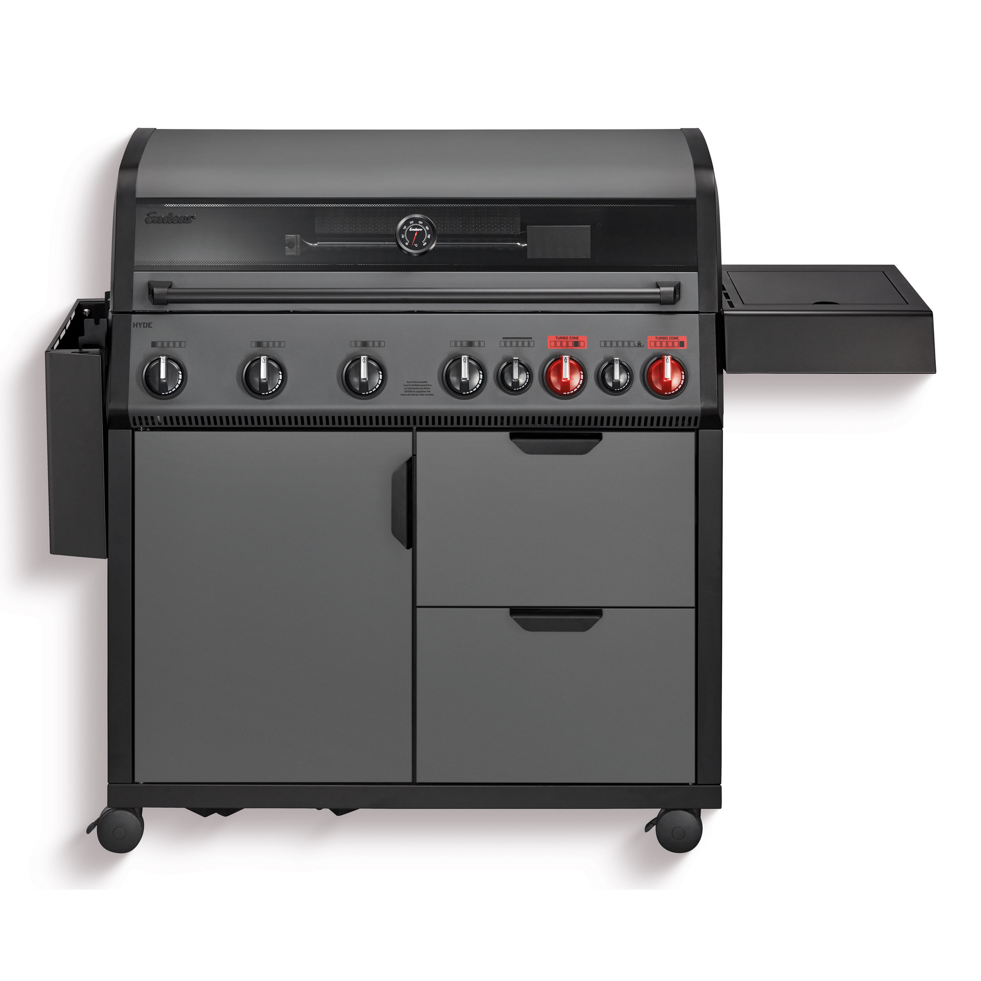 Enders Gasgrill 'Hyde 6 SIKR Turbo' schwarz 168 x 117 x 56 cm