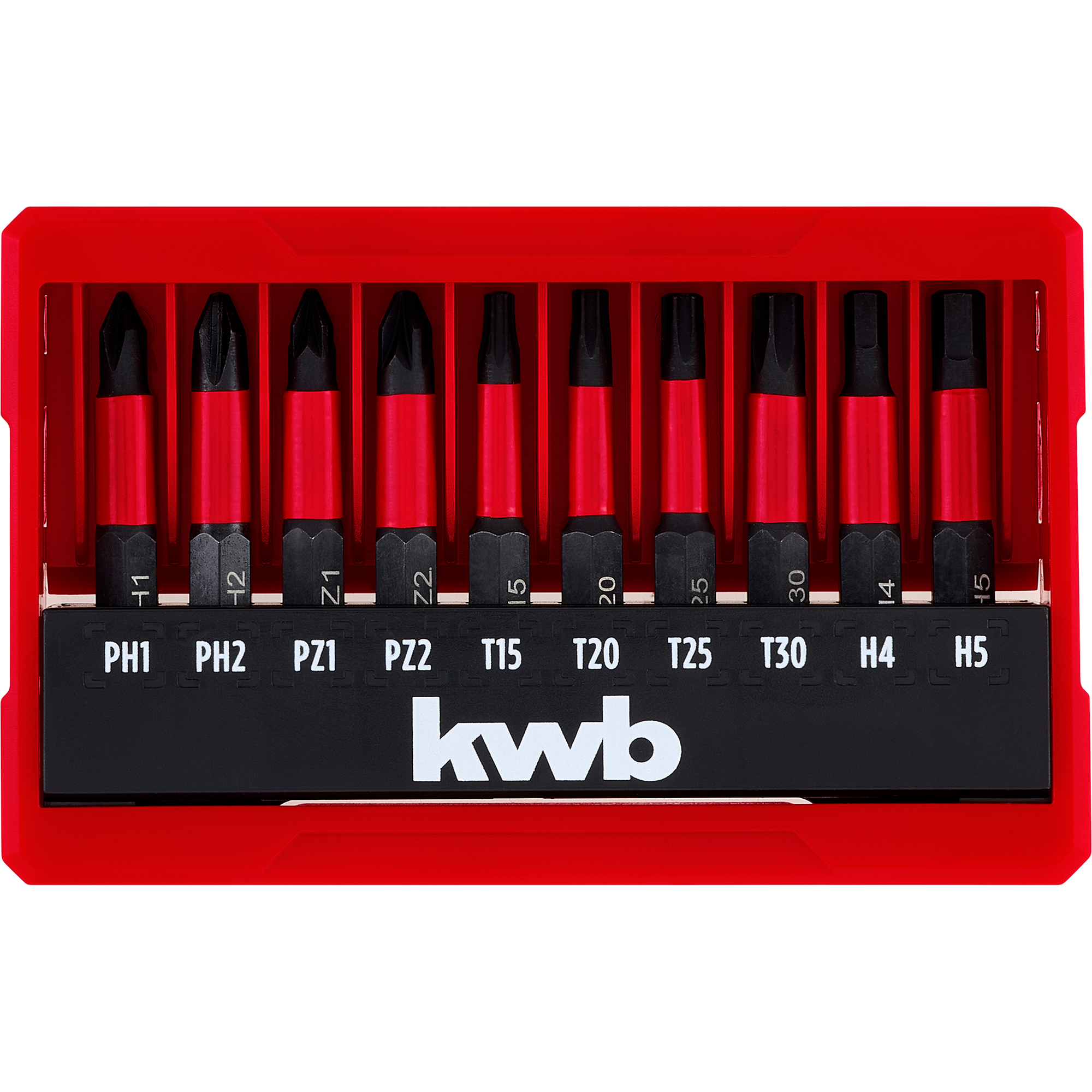 kwb Bit-Set 'Impact' Pocket-Set 10-teilig