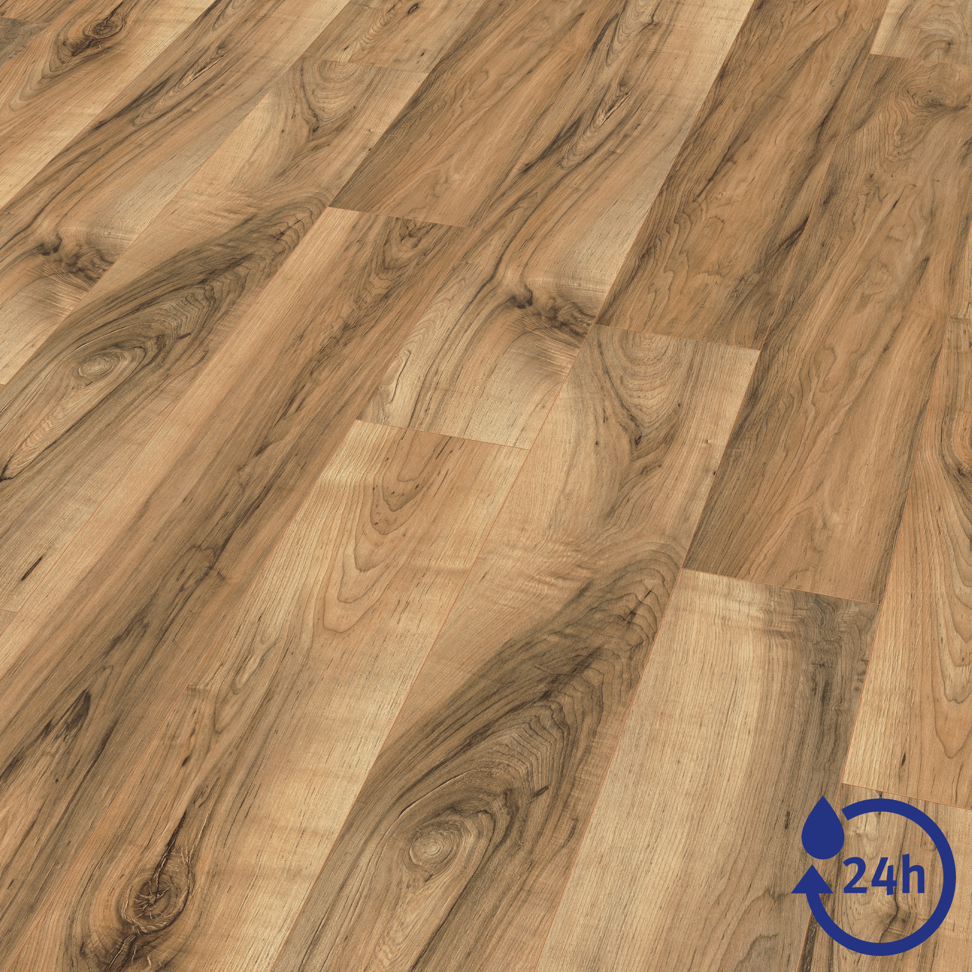 EGGER Laminat 'NatureSense Aqua' EL1071 Perganti Nussbaum braun 8 mm