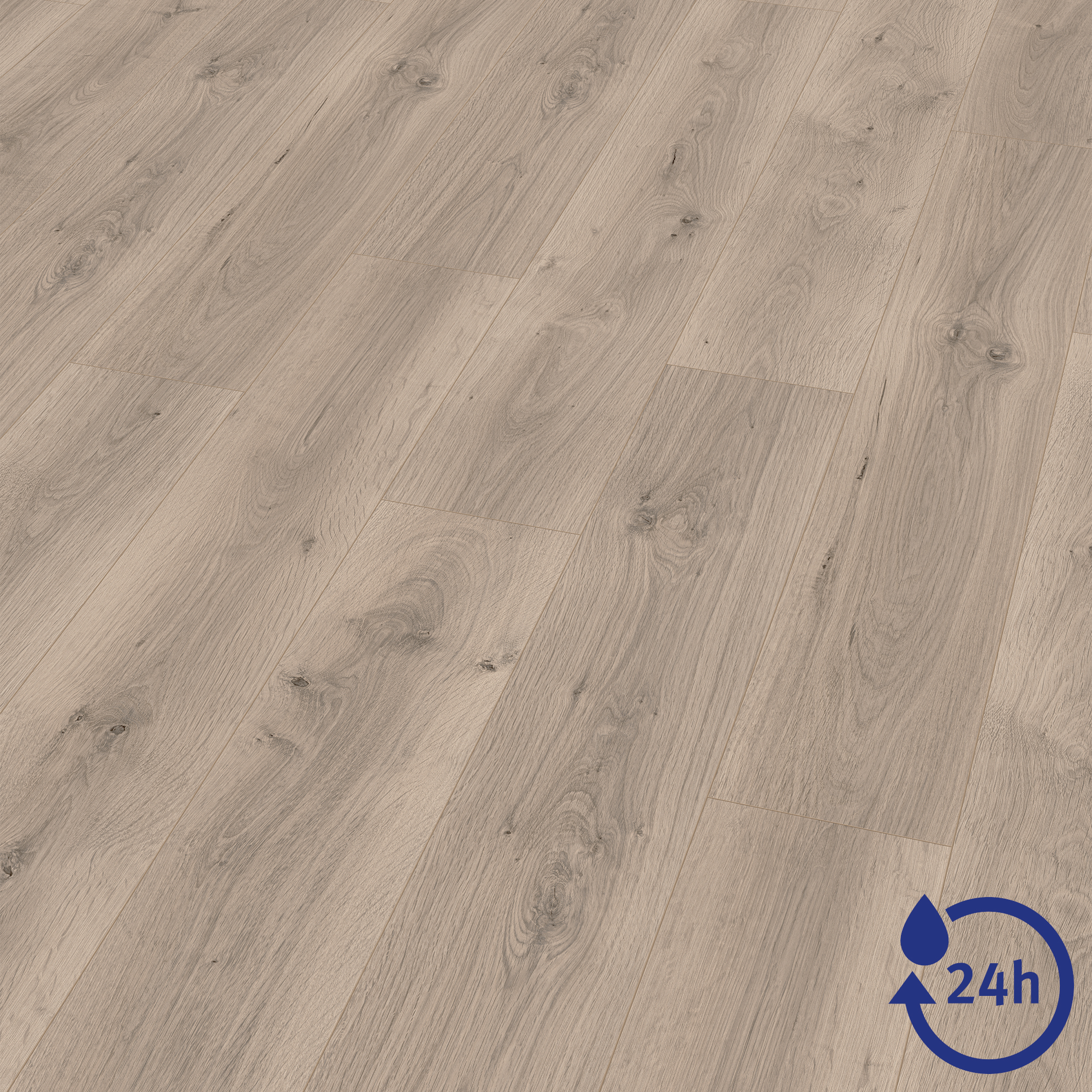 EGGER Laminat 'NatureSense Aqua' EL2112 Pinot Eiche hellgrau 8 mm