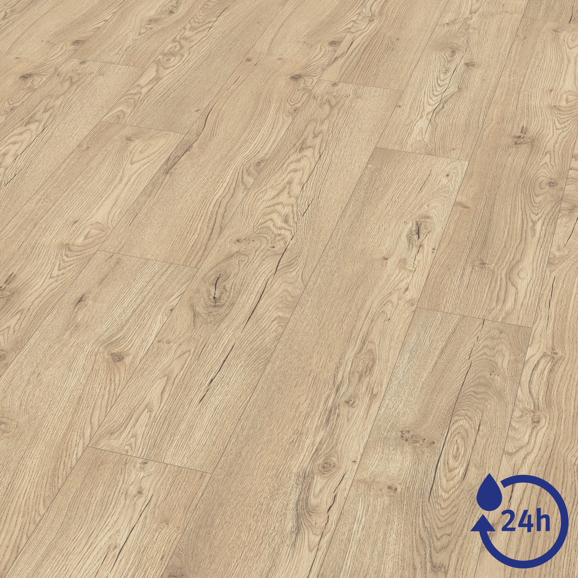 EGGER Laminat 'NatureSense Aqua' EL2855 Olchon Eiche sandbeige 8 mm