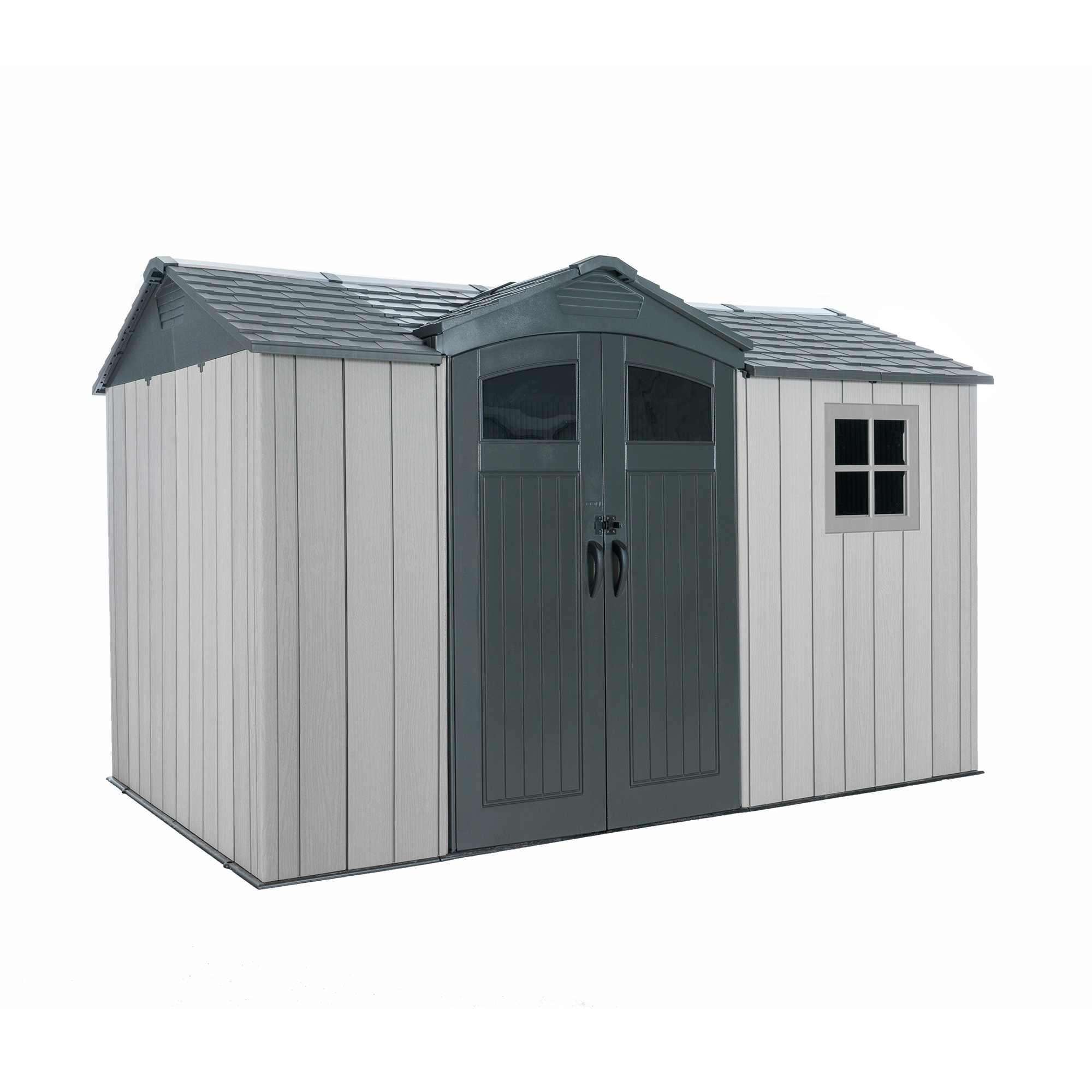 Lifetime Kunststoff-Gerätehaus 'Pluto' grau 206 x 350 x 225 cm