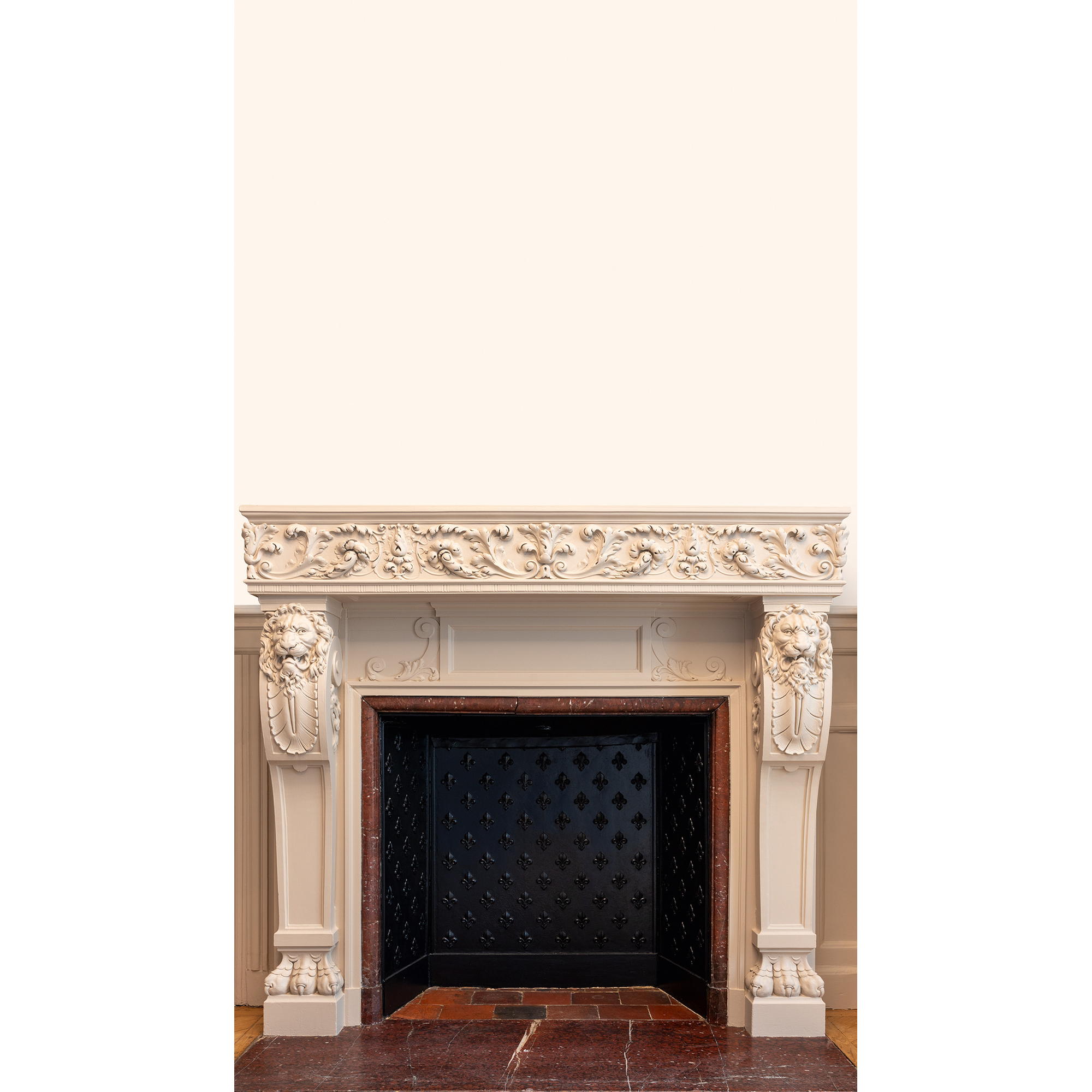 A.S. Création Vliestapete 'Daniel Hechter 7' Kamin beige 3-teilig 1,59 x 2,8 m