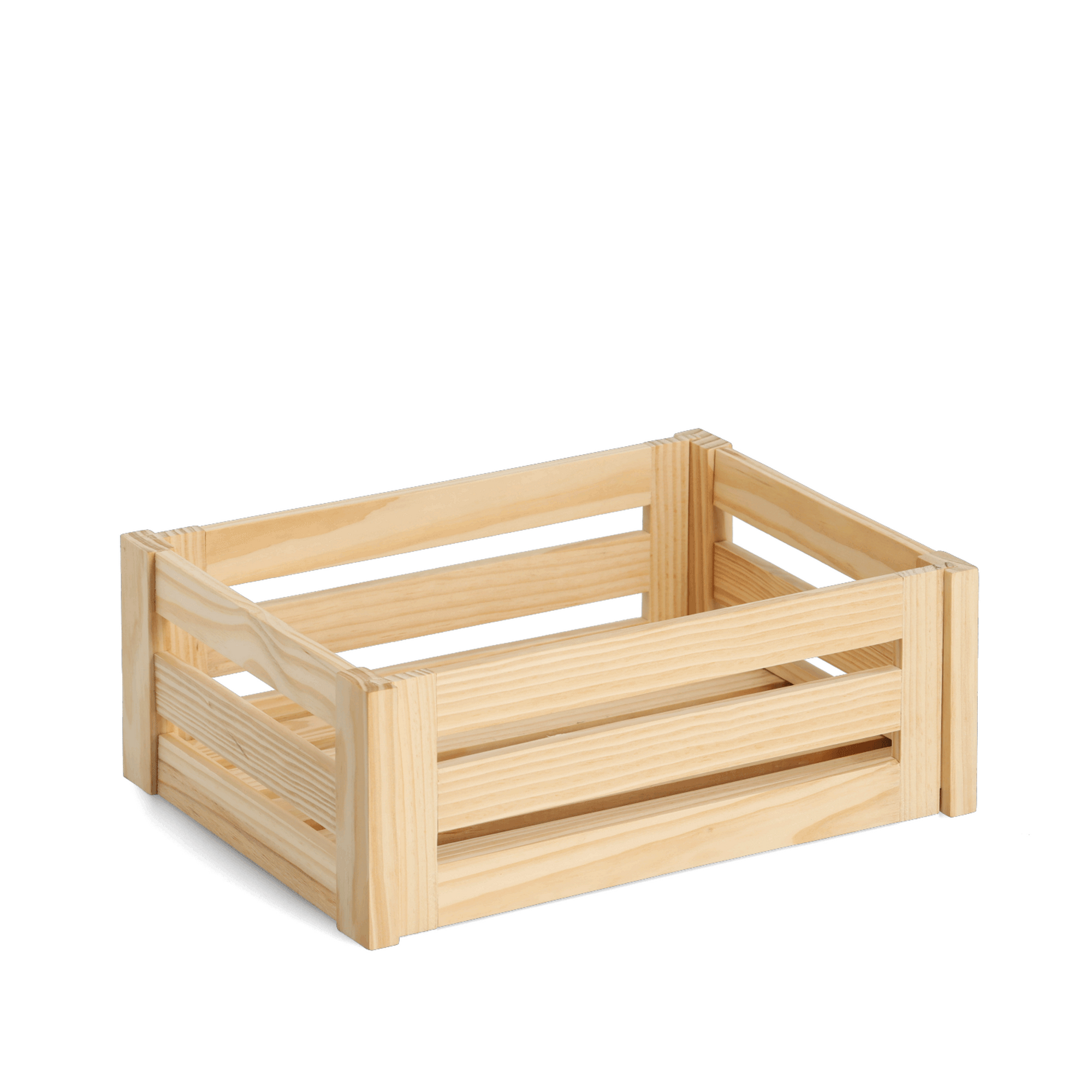 Zeller Aufbewahrungskiste 'Leisten' Kiefer 40 x 15 x 30 cm