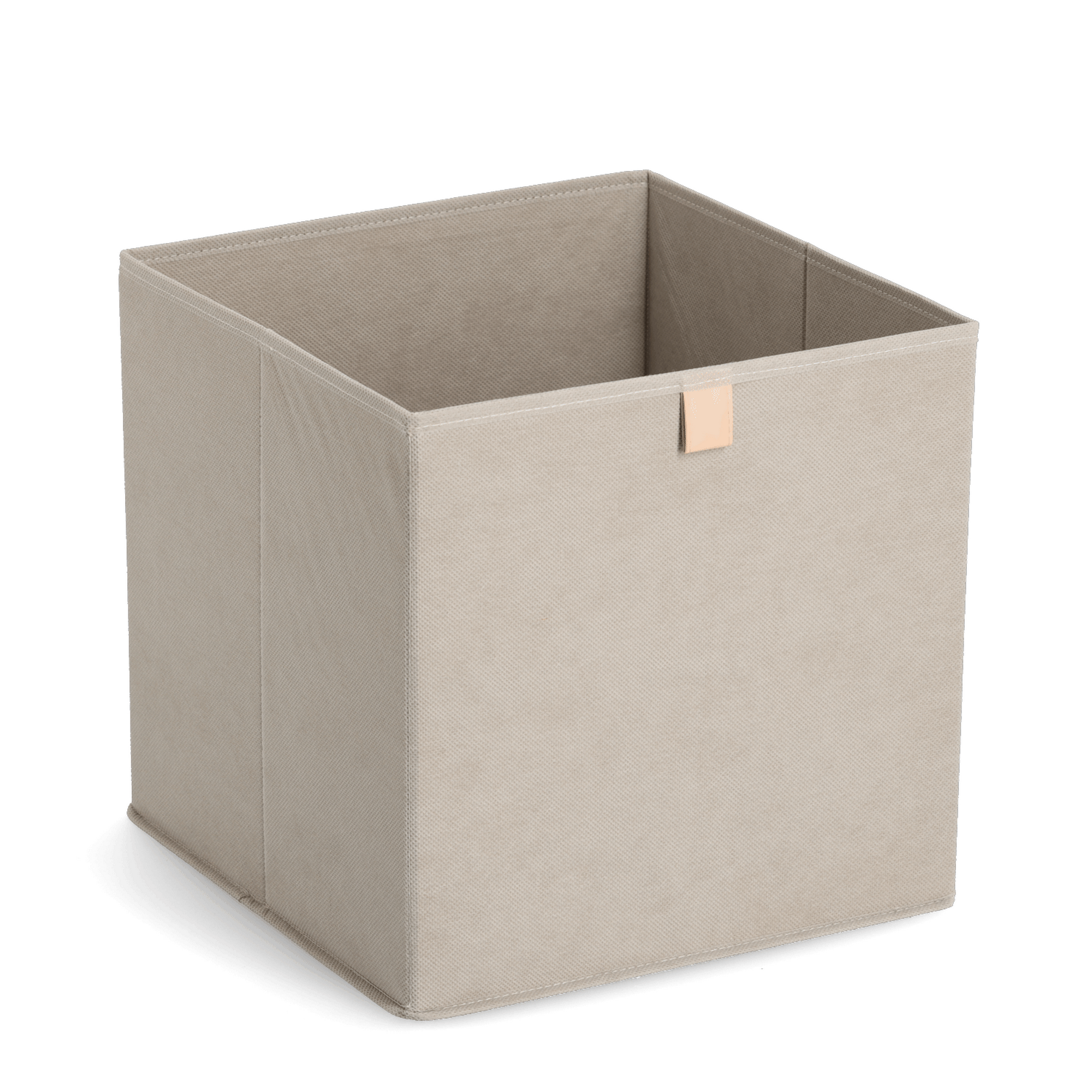 Zeller Aufbewahrungsbox Vlies grau 32 x 32 x 32 cm