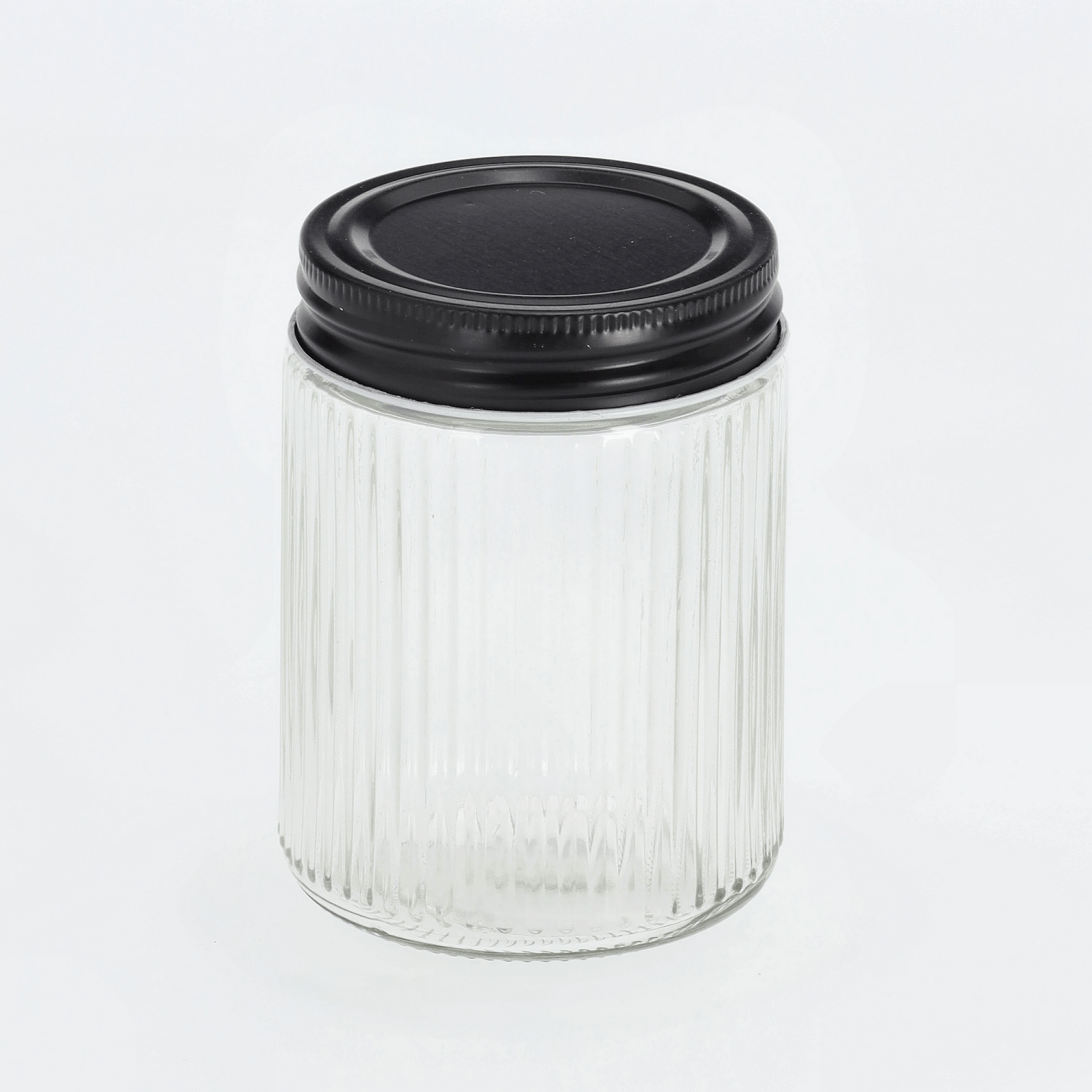 Zeller Vorratsglas mit Metalldeckel 300 ml 7,5 x 10 x 7,5 cm