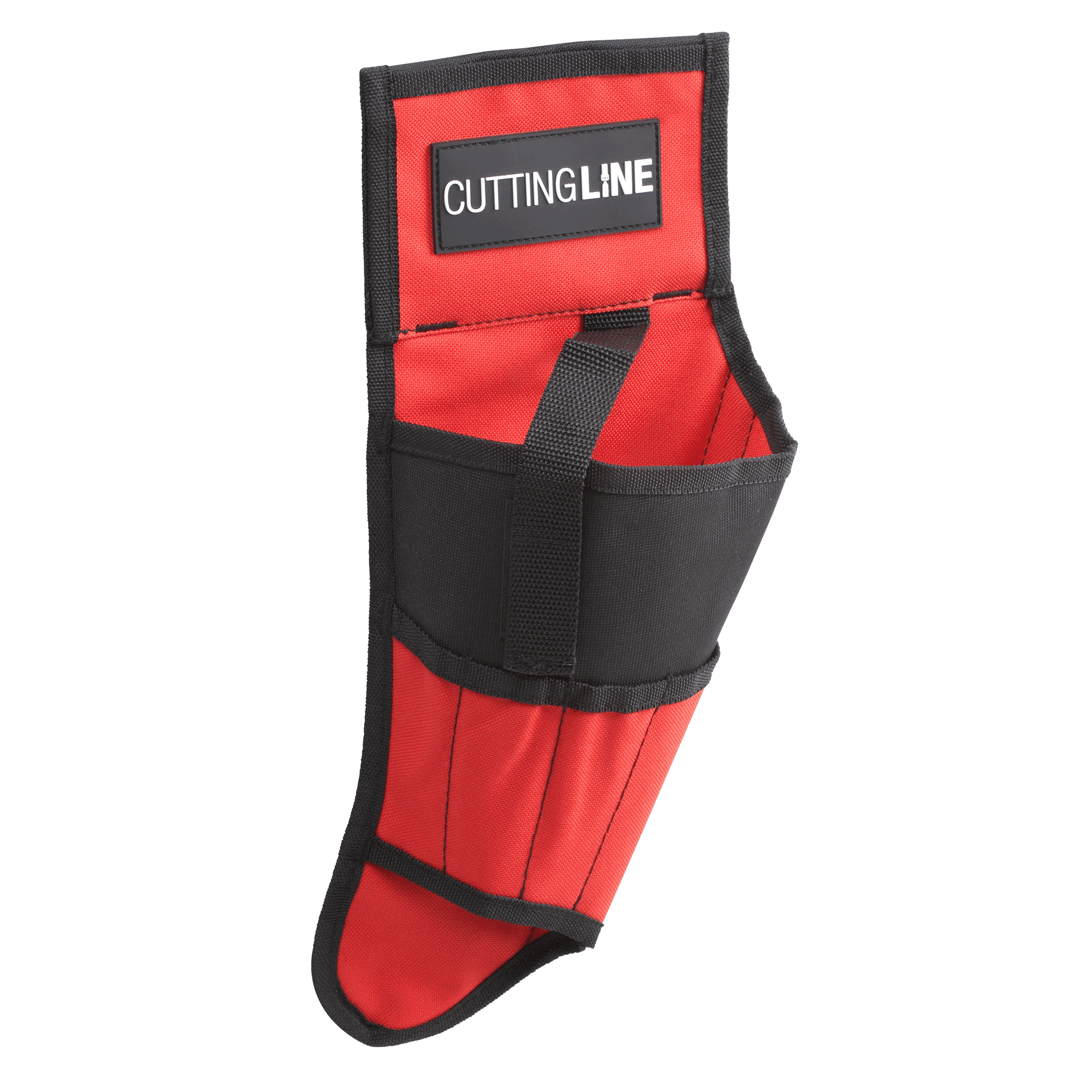 Cutting Line Bohrmaschinenhalter Nylon 5 Taschen rot/schwarz