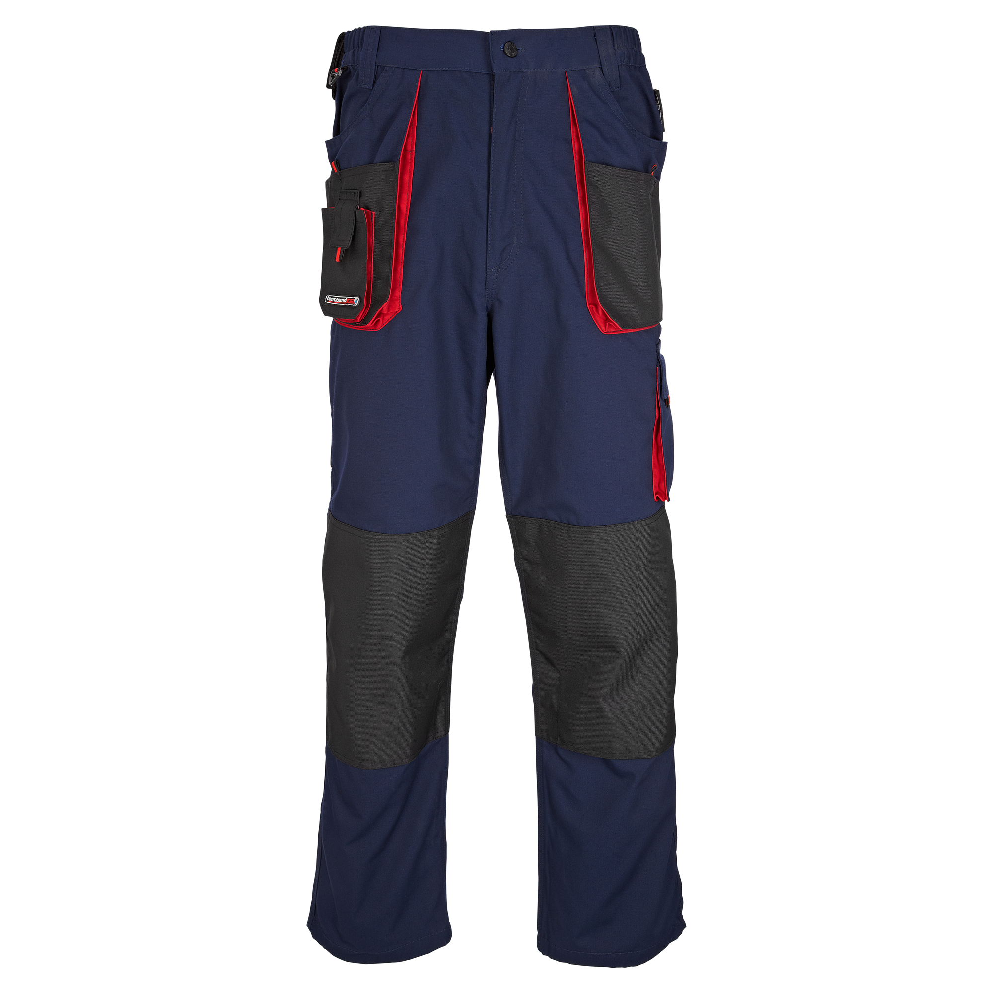 Arbeitshose marineblau/rot Gr. 48
