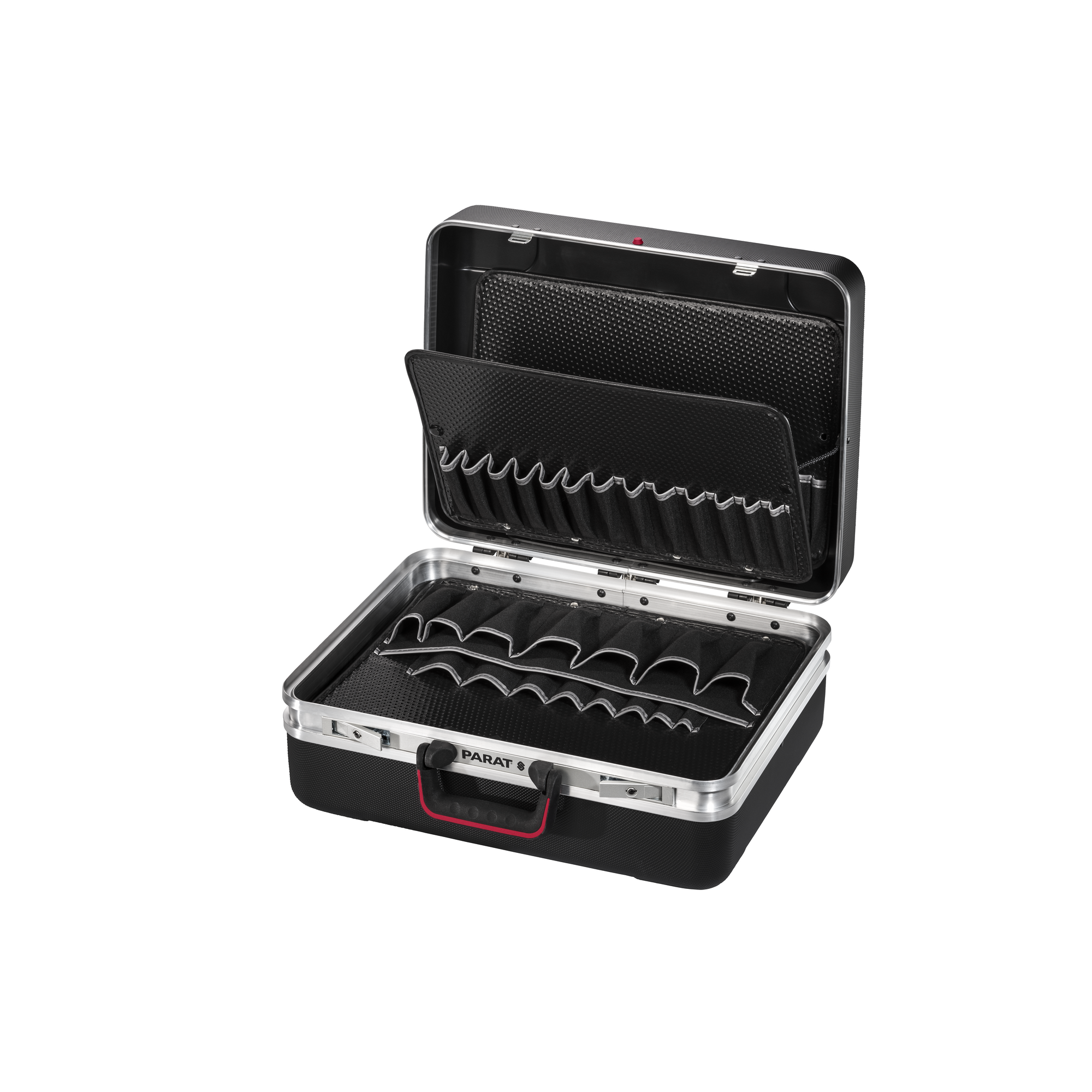 Parat Werkzeugkoffer 'Silver' KingSize schwarz 49 x 21,5 x 40 cm