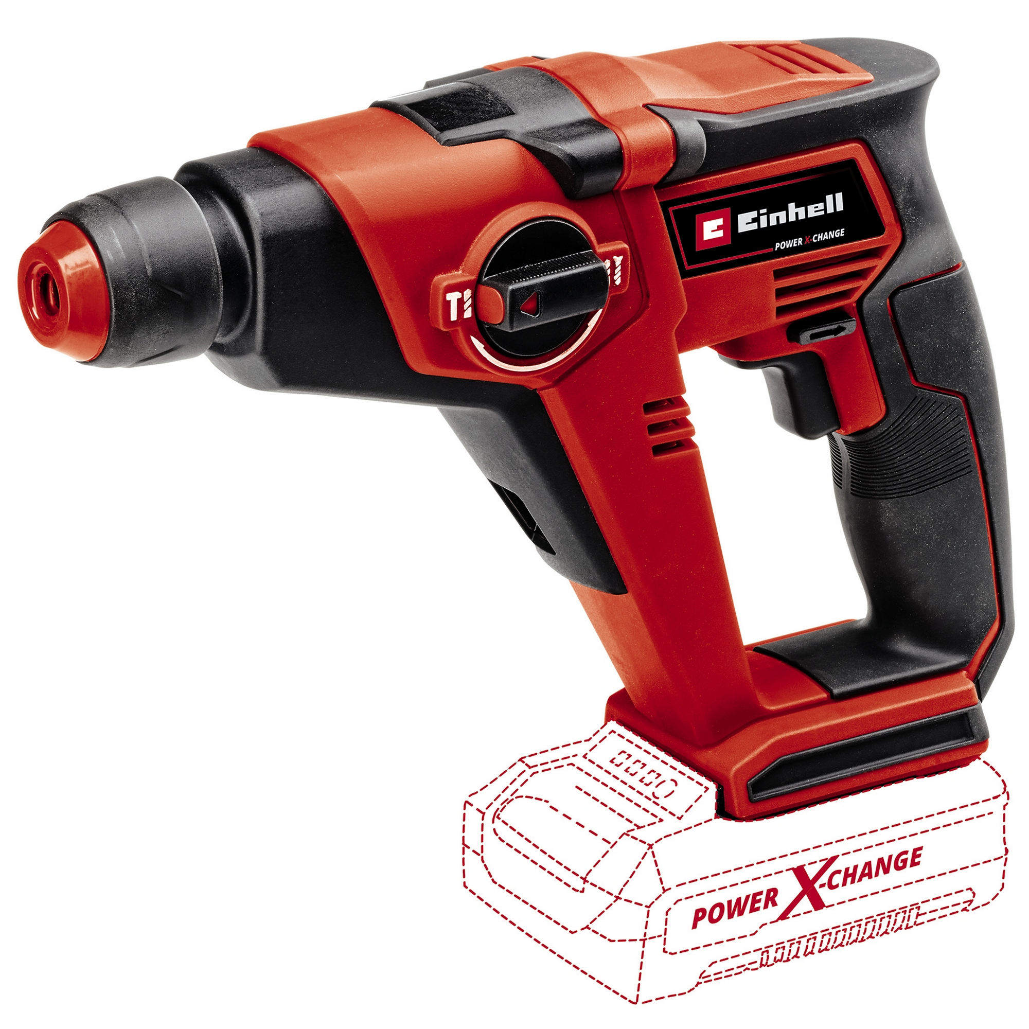 Einhell Akku-Bohrhammer 'TE-HD 18/12 Li-Solo' 18 V