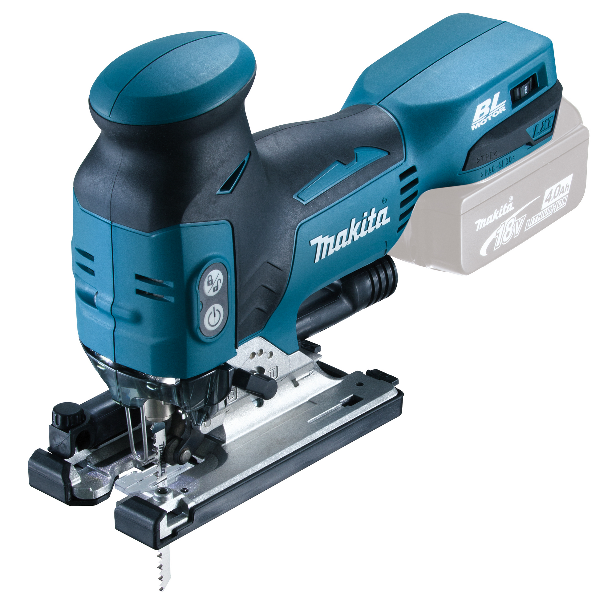 Makita Akku-Stichsäge 'DJV181Z' mit LED 18 V, ohne Akku und Ladegerät